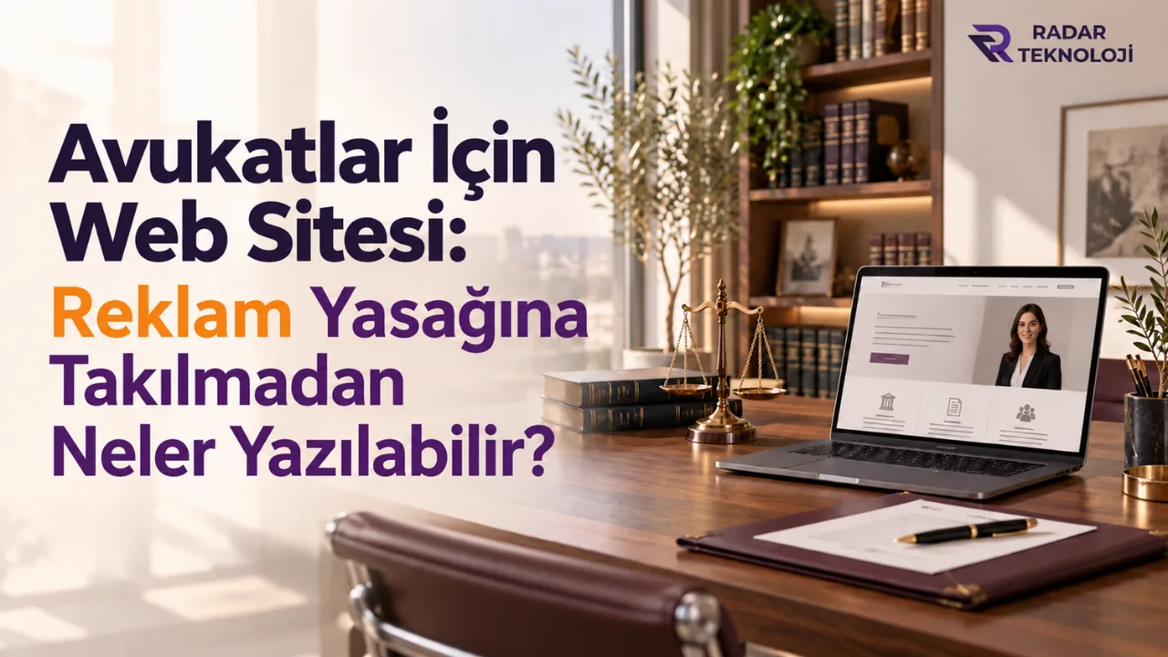 Avukatlar İçin Web Sitesi: Reklam Yasağına Takılmadan Neler Yazılabilir?
