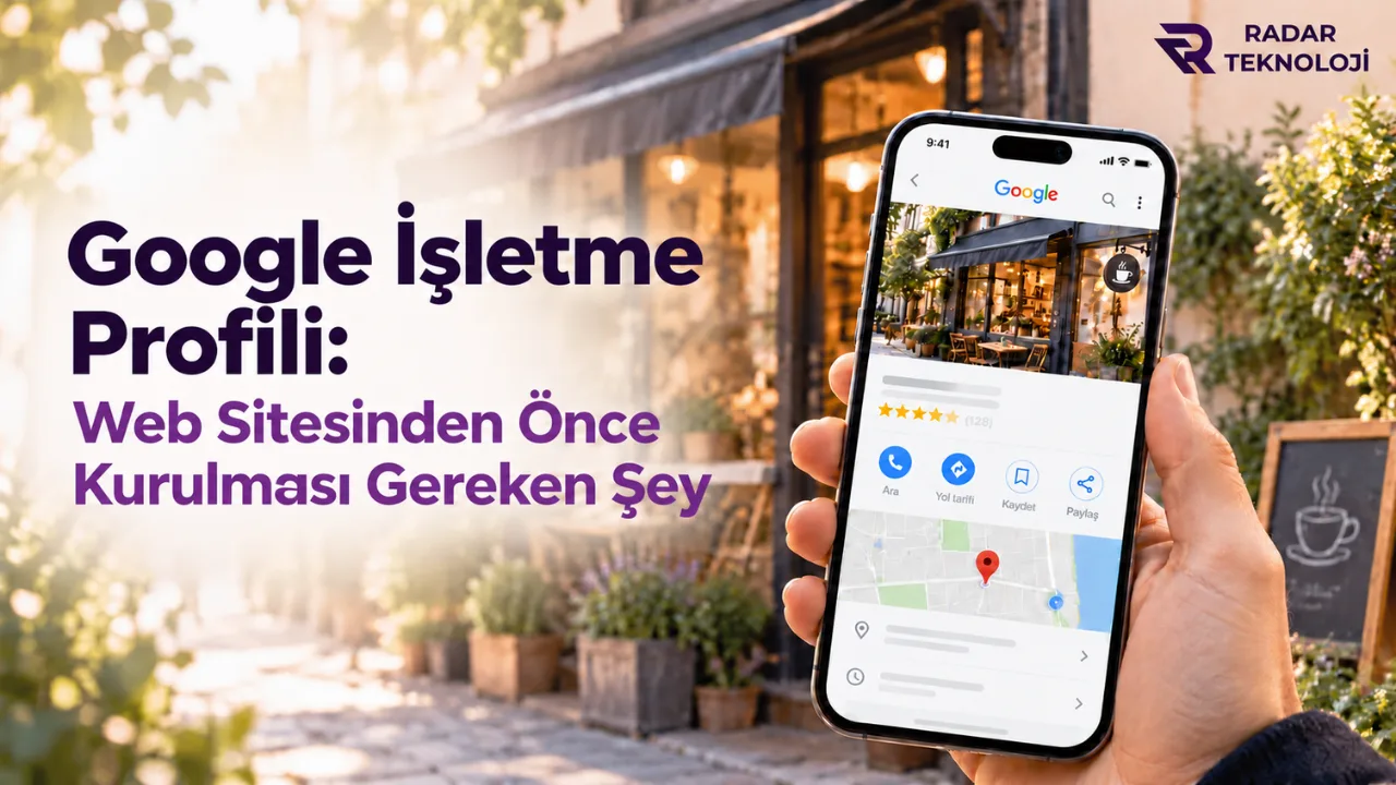 Google İşletme Profili: Web Sitesinden Önce Kurulması Gereken Şey