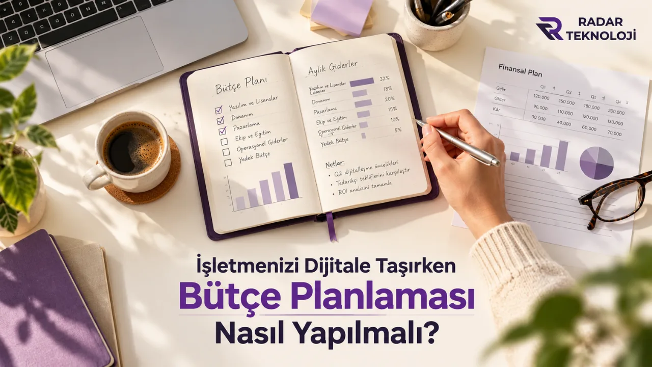 İşletmenizi Dijitale Taşırken Bütçe Planlaması Nasıl Yapılmalı?